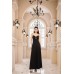 Midnight Elegance Cutout Gown